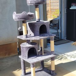 Grey Cat Tree 