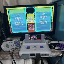 Classia 2 HD 720p Twin Video Game System Gray for Nintendo SNES NES Old Skool