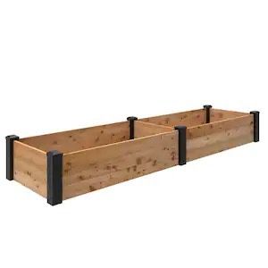 2’x8’ Cedar Raised Bed Planter- New