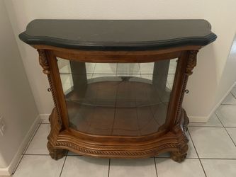 Pulaski ornate cabinet