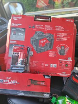Milwaukee lazor cut out tool ans h o bat
