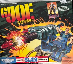 GI JOE extreme Detonator combat cannon with ultra slam firepower