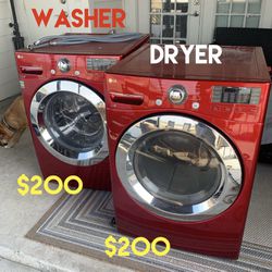 Washer And Dryer Set $200 Each 