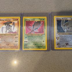 Pokemon Cards: Shining Pokemon Cards - Vintage 
