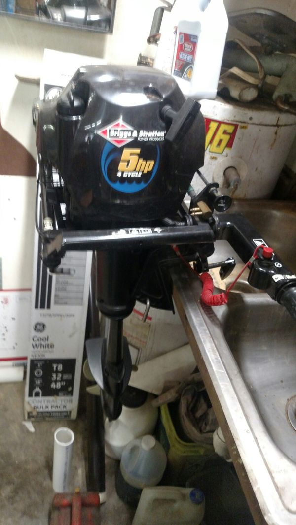Outboard 5HP Air Cooled 4 cycle for Sale in Prince George, VA - OfferUp