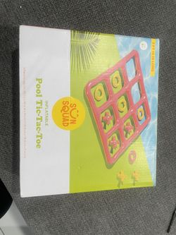 Pool Tic Tax Toe Inflatable 