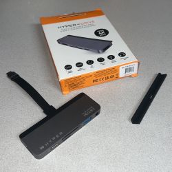 Hyper Drive 6-in-1 Dongle. (iPad Pro, iPad Air, iPad Mini 6)