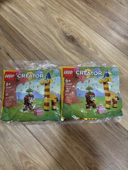 Lego creator party animals 30689 Polybag Stocking Stuffer