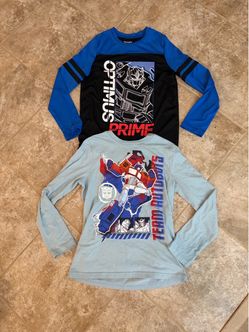 Transformers Long Sleeve Shirts Bundle of 2