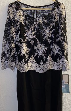 New black Maya brooke dress size 10