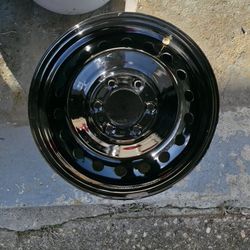 Five 17 Inch Ford Bronco Blk Steel Rims