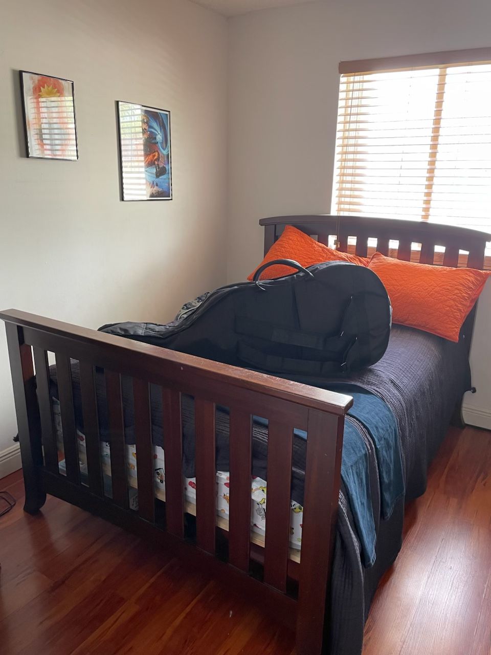 Bedroom Set. Chest, Dresser and Bed Frame (full Size)