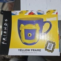 New In Box - Friends Yellow Frame Mug