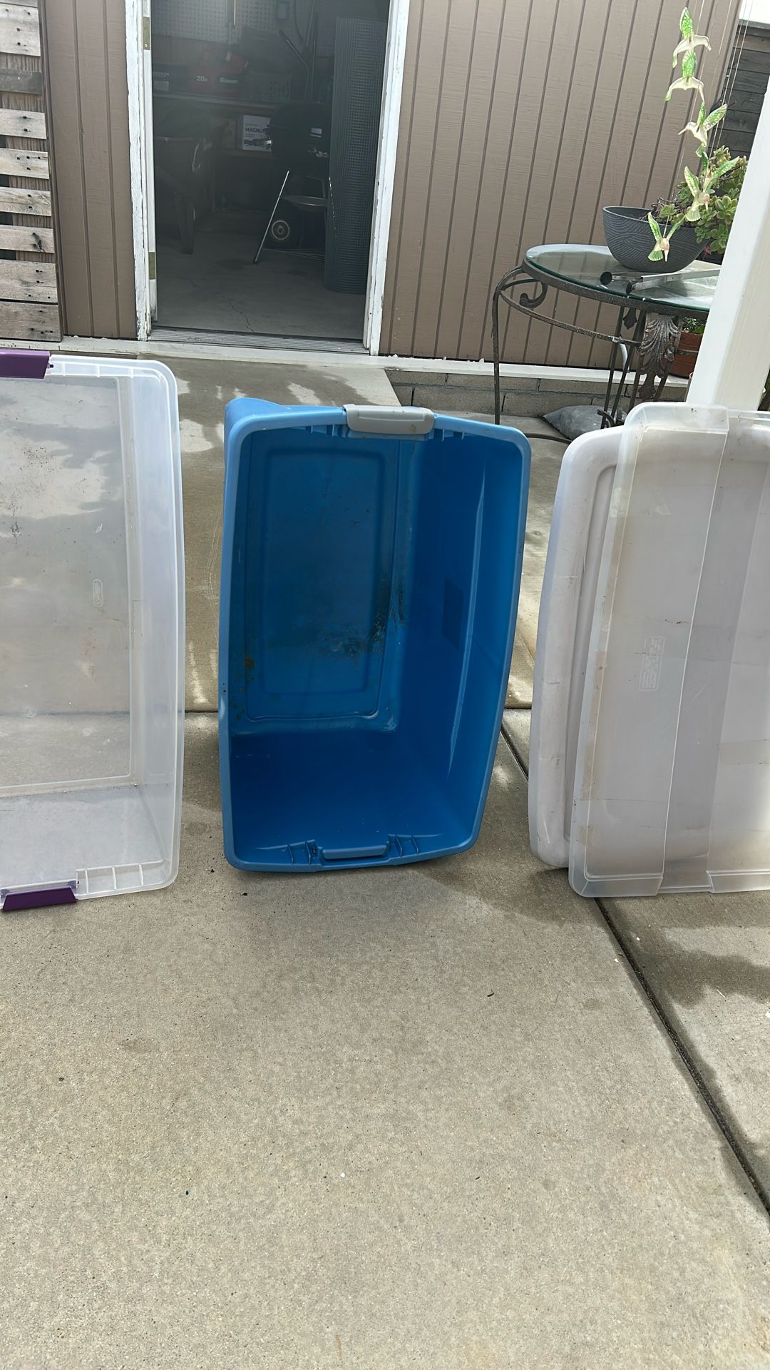 Plastic Storage Bins