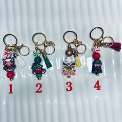 Christmas Holiday Keychain