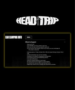 Head Trip Car Camping