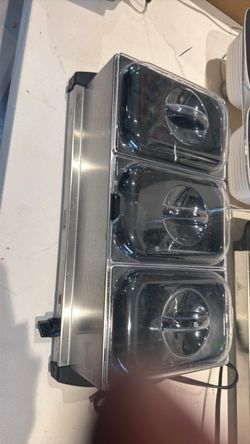 3 Trey warmer buffet server.