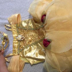 Disney Belle Dress & Crown