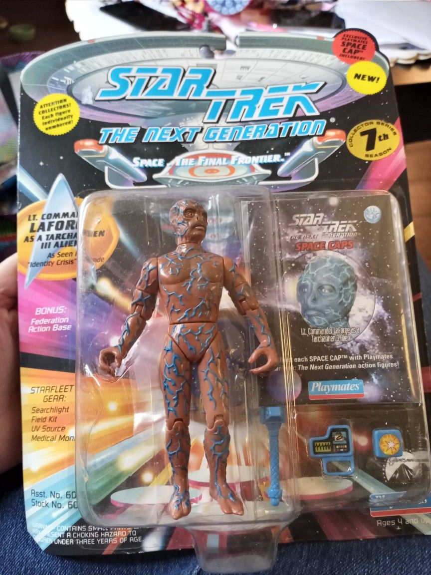 Star Trek The Next Generation Lt Commander La Forge As Tarchannen III Alien-Still Sealed