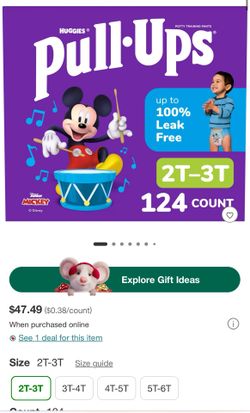 Pull-ups 2t/3t Mickey Mouse