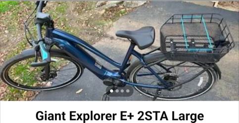 Ebike - Giant Explorer E+ 2SEA Large unisex step through