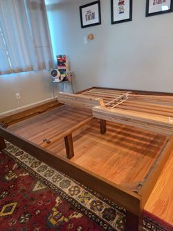 CA King Wood Bedframe