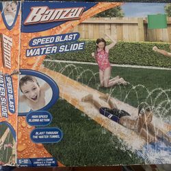 Banzai Speed Blast Water Slide