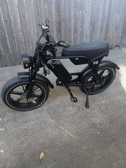 V8 Max 750W Dual Battery Electric Bike (Ebike)