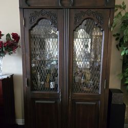 Custom made bar cabinet