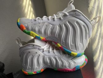 Nike Foamposite Fruity Pebbles Edition for Sale in Richmond TX OfferUp