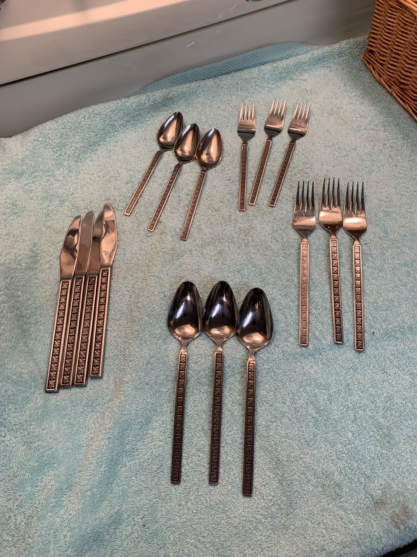 Vintage silverware made in Japan