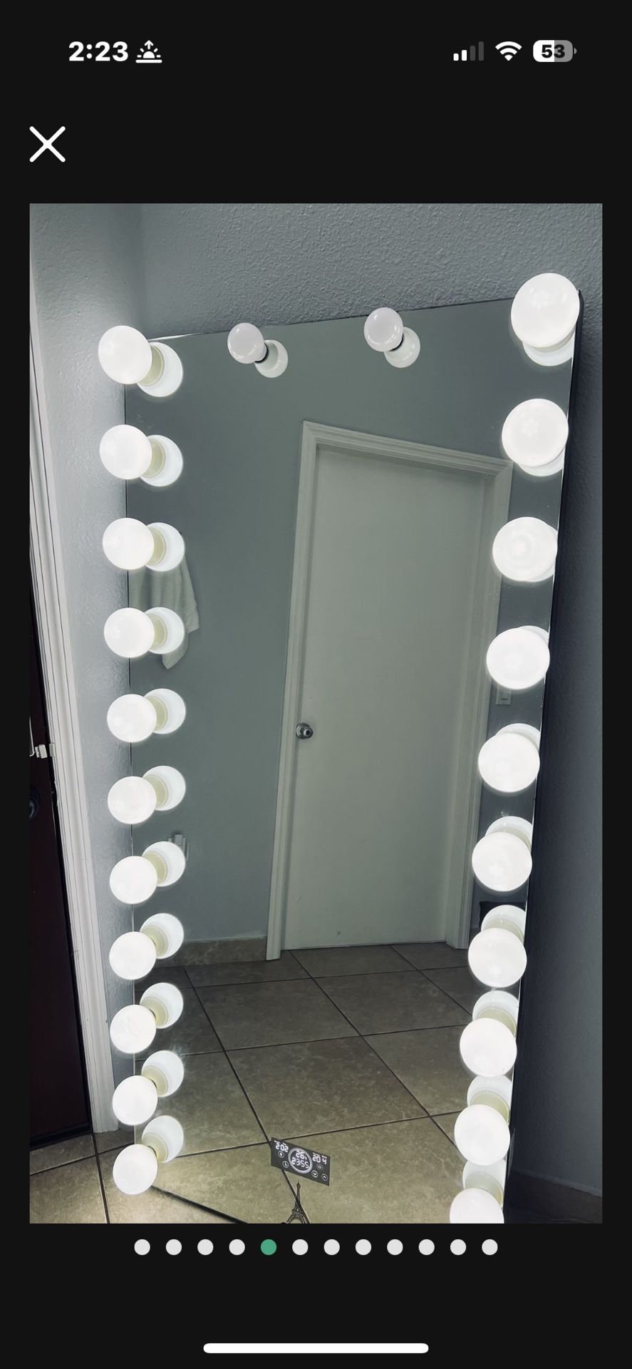 32x70 Light Mirror For Sale