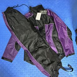women’s motorcycle rain suit brand new