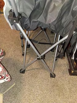 Folding Camping Chair Gray