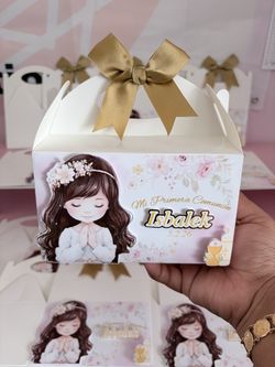 Primera Comunion Candy Boxes