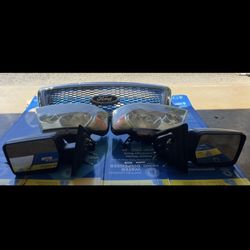 Car Parts, Rear View Mirror, Tail Lights, Grill 