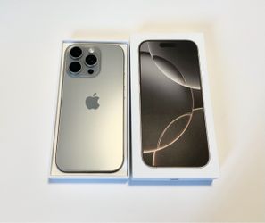 Apple iPhone 16 Pro 256GB Unlocked Natural Titanium