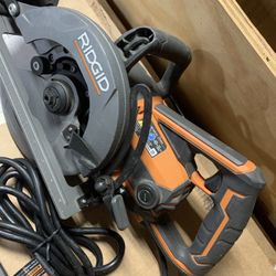 RIDGID THRUCOOL 15 Amp 7-1/4 in. Worm Drive Circular Saw
