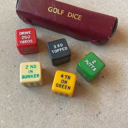 Golf Dice Game (Abercrombie & Fitch)