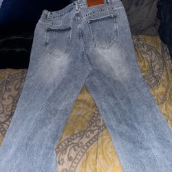 Blue Denim Fashion Jeans 