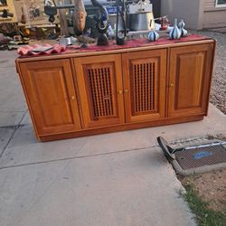 Wooden Cabinet Or Dry Bar