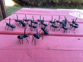 Mini Ants Food Picks Plastic Ants Fruit Toothpicks for Food