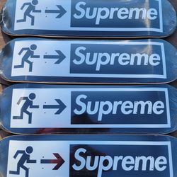 Supreme Exit Skateboard (All Black) 
