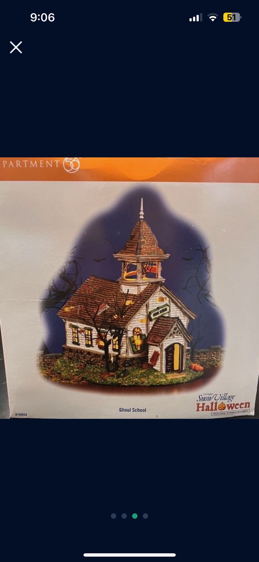 Halloween Department 56 Houses