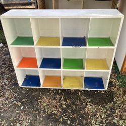 Montessori Cubby Shelves for Playroom, Nursery