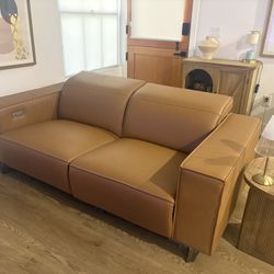 Brand new Leather couch Must Sell Moving