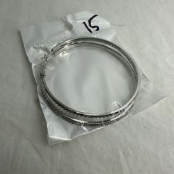 Silver fantasy earrings - arracadas de plata de fantasia 