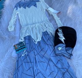 Women’s bride of Frankenstein costume
