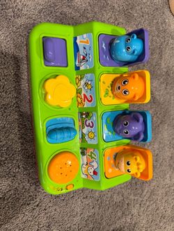 Pop-Up Animal Toy for Toddlers