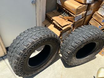 4 Repulsed M/T Mud Tires 35x12.50R17 – Used – $200